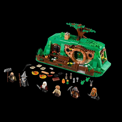 O Senhor dos Anéis - Cabana Hobbit Bolsão (Bag End) (657 peças)