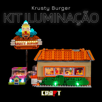 Kit de Iluminação para Os Simpsons - Krusty Burger