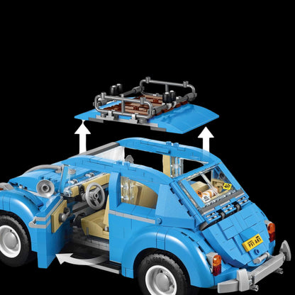 Fusca Azul do Surf (1193 peças)