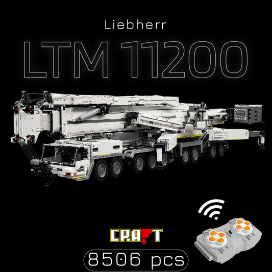 Grua Liebherr LTM11200 (8506 peças)