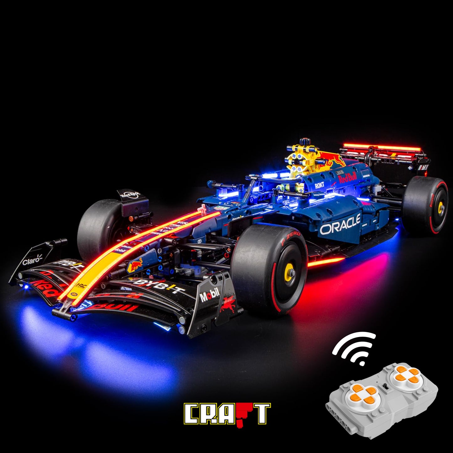 Fórmula 1 - Red Bull RB20 Oracle (1639 peças)