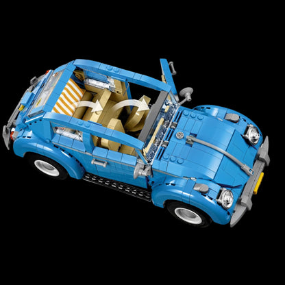 Fusca Azul do Surf (1193 peças)