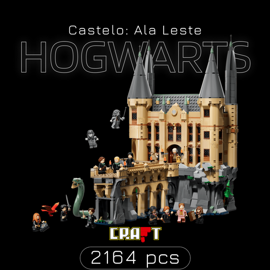Hogwarts - Castelo: Ala Leste (2164 peças)