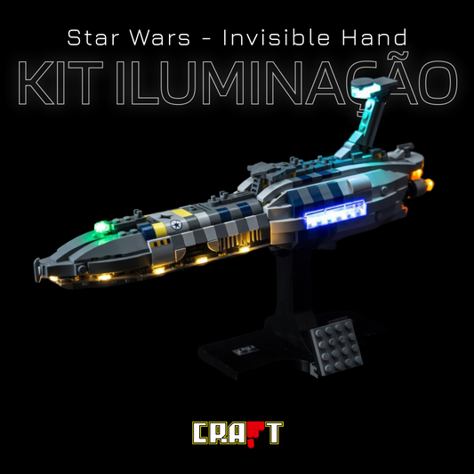 Kit de iluminação para Invisible Hand (557 peças)