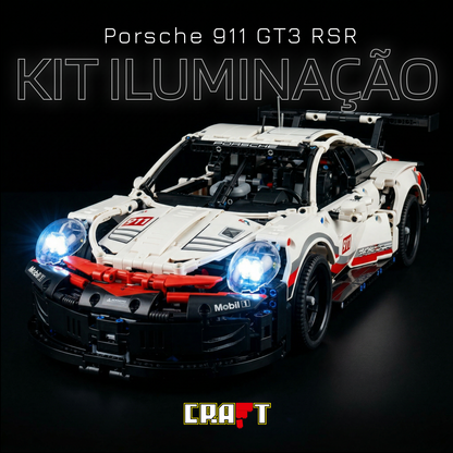 Kit de Iluminação para o Porsche 911 RSR (1580 peças)