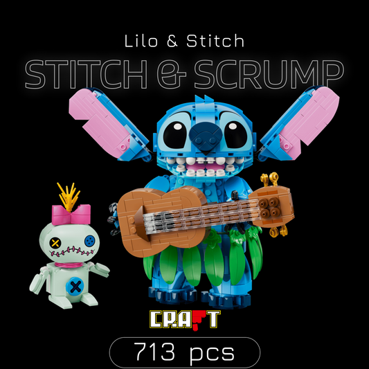 Lilo & Stitch - Stitch & Scrump (713 peças)