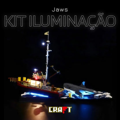 Kit de Iluminação para o Tubarão Mecânico (687 peças)
