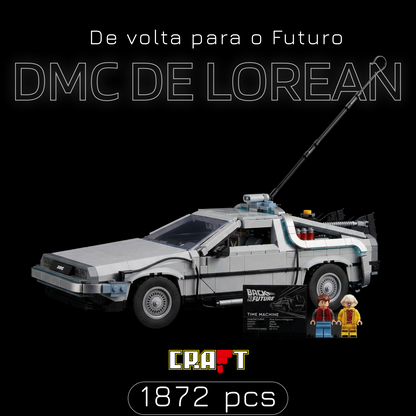 DMC De Lorean "De Volta para o Futuro" (1872 peças)