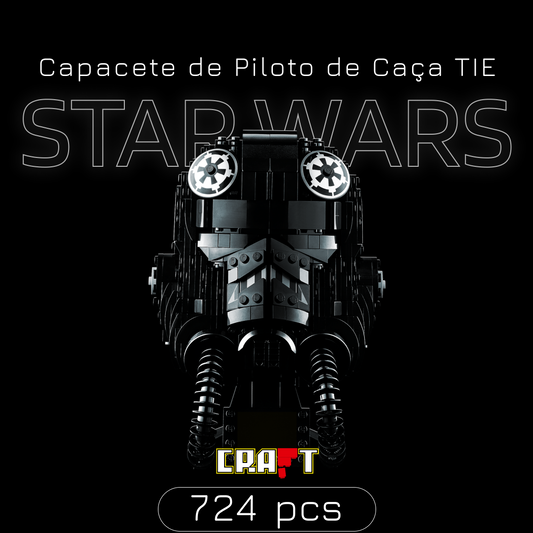 Star Wars - Capacete de Piloto de Caça TIE (724 peças)