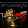 Kit de Iluminação para o Expresso de Hogwarts e Estação de Hogsmeade (1074 peças)