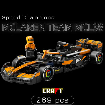 Speed Champions - Mclaren Team Mcl38 (269 peças)