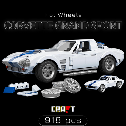 Hot Wheels - Corvette Grand Sport (918 peças)