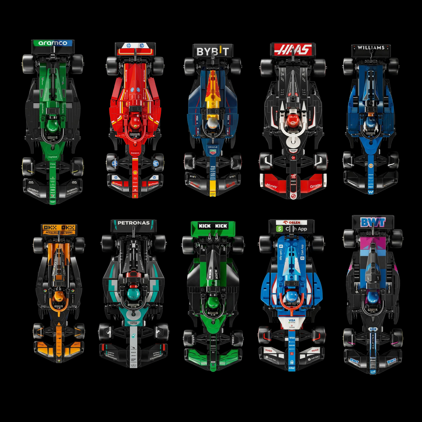 Ultimate Fórmula 1 - Speed Champions 2025 (2601 peças)