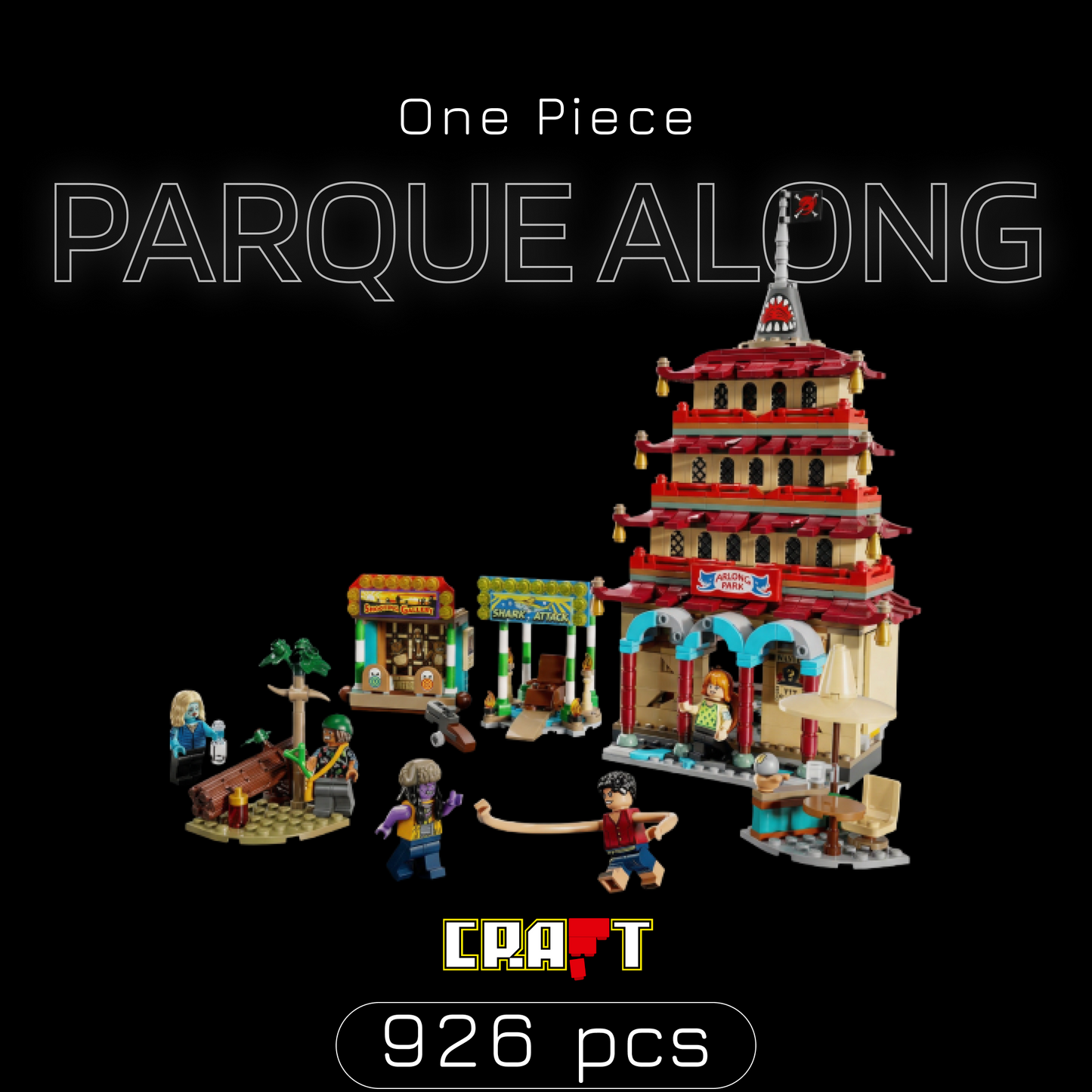 One Piece - Batalha no Parque Arlong (926 peças)