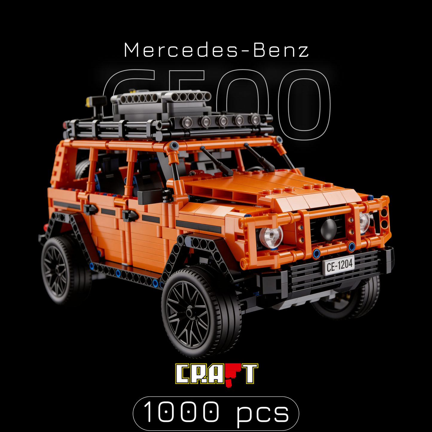 Mercedes-Benz - G500 (1000 peças)