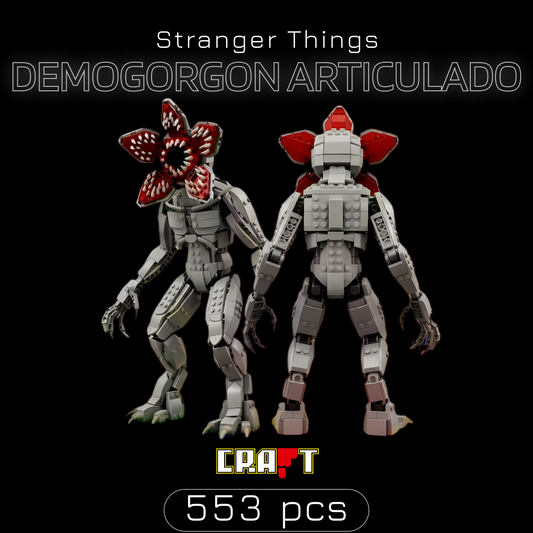 Stranger Things - Demogorgon Articulado (553 peças)