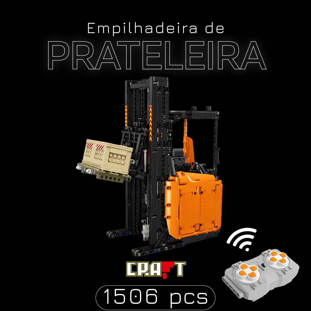 Empilhadeira de Prateleira (1506 peças)