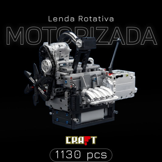 Lenda Rotativa Motorizada (1130 peças)