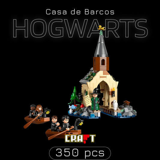 Casa de Barco - Castelo de Hogwarts (350 peças)