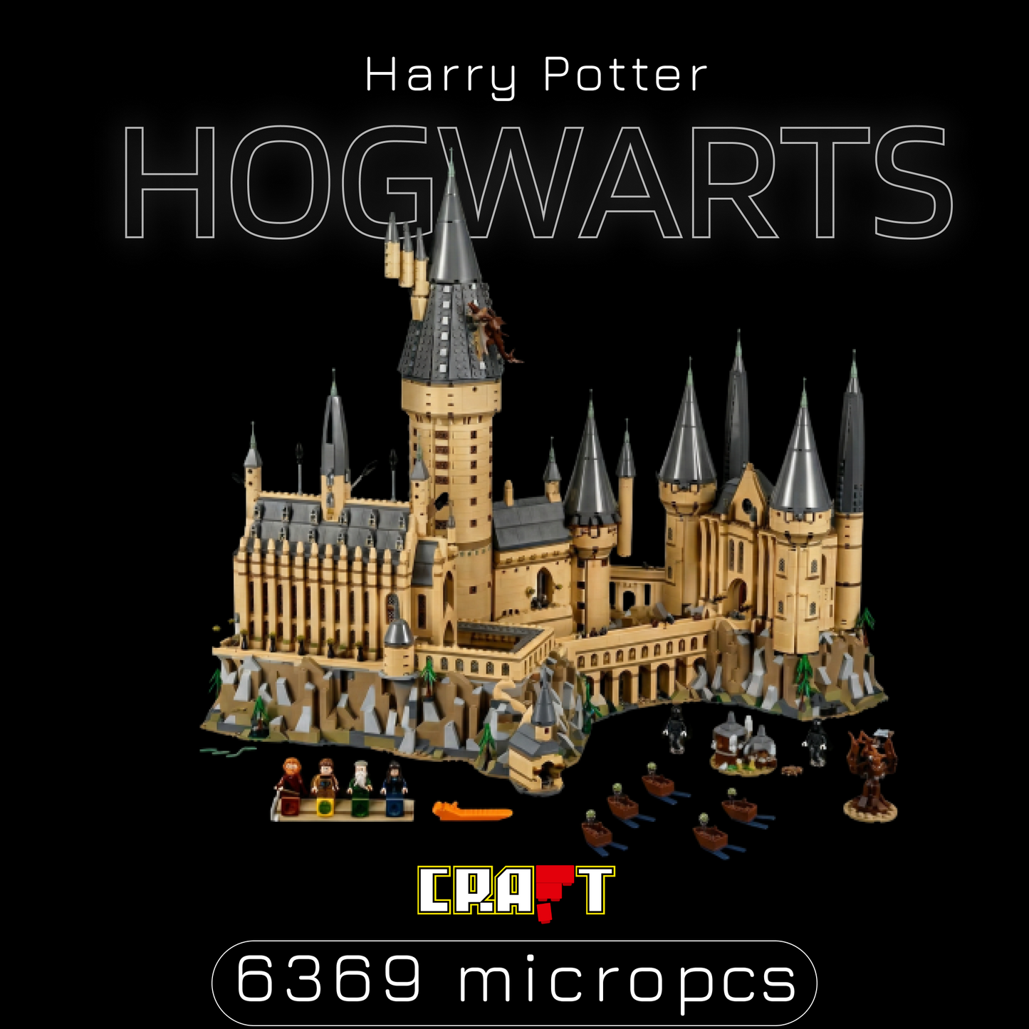 Harry Potter - Castelo de Hogwarts (6020 peças)