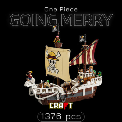 One Piece - Going Merry (1376 peças)