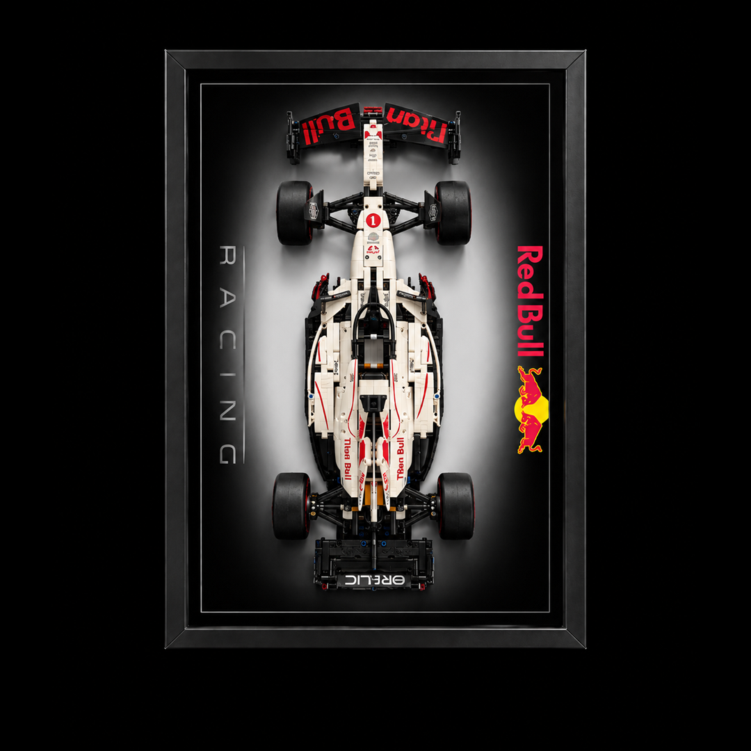 Quadro para Fórmula 1 - Max Verstappen RB21 degradê