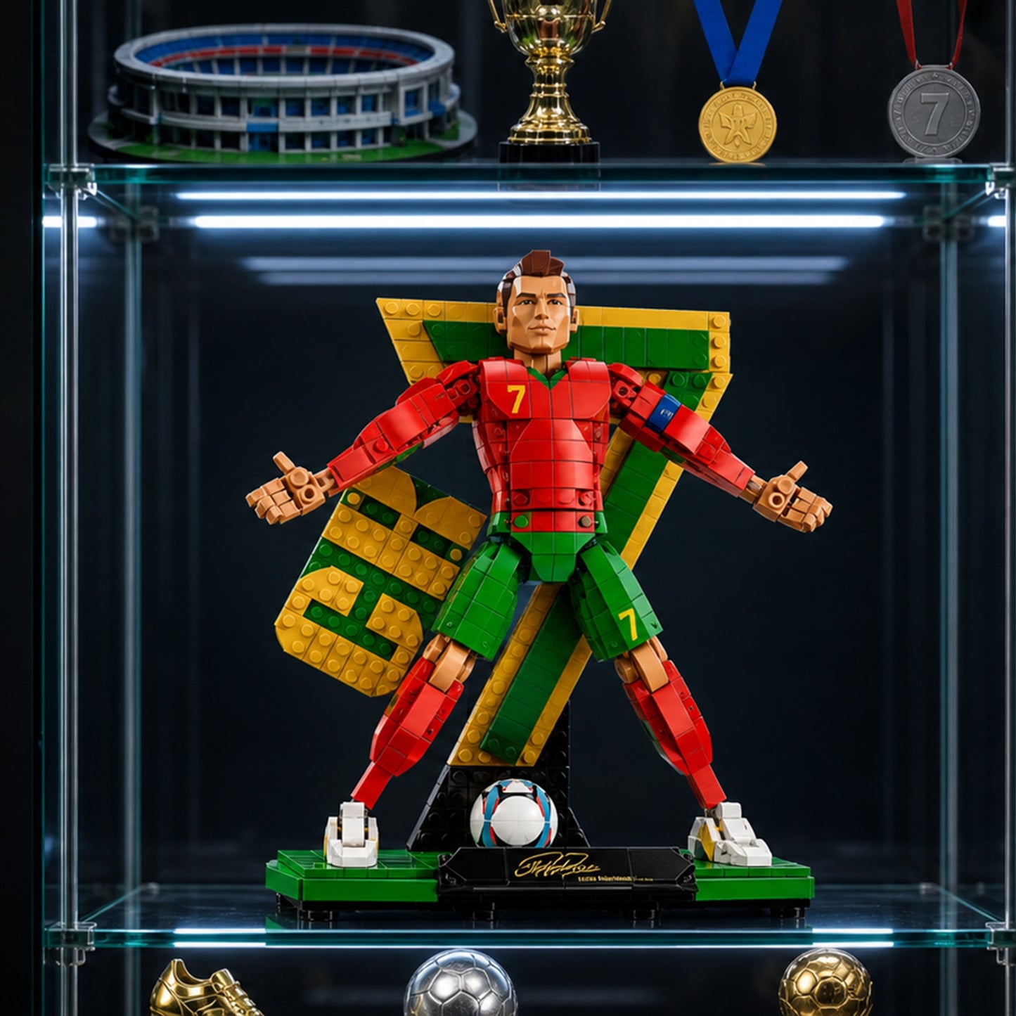 cristiano-ronaldo-lenda-do-futebol-854-pecas-05 05-futebol-vitrine-colecionador-4k